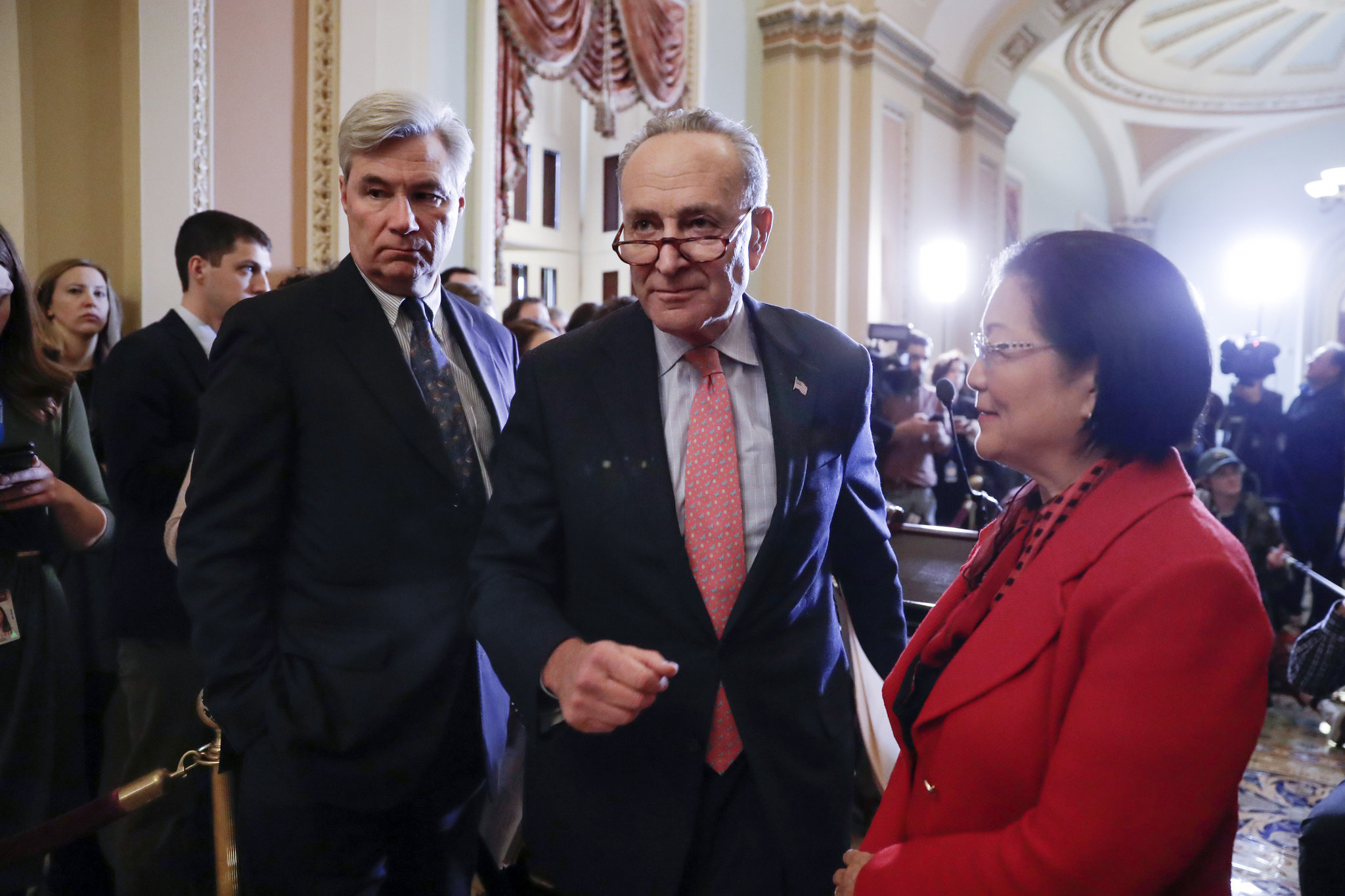 Schumer: Senate GOP should delay tax vote until Doug Jones is seated