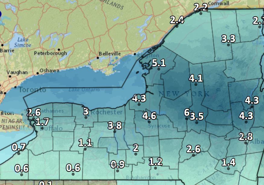 Snow, freezing rain in Upstate NY could make for tough Friday commute
