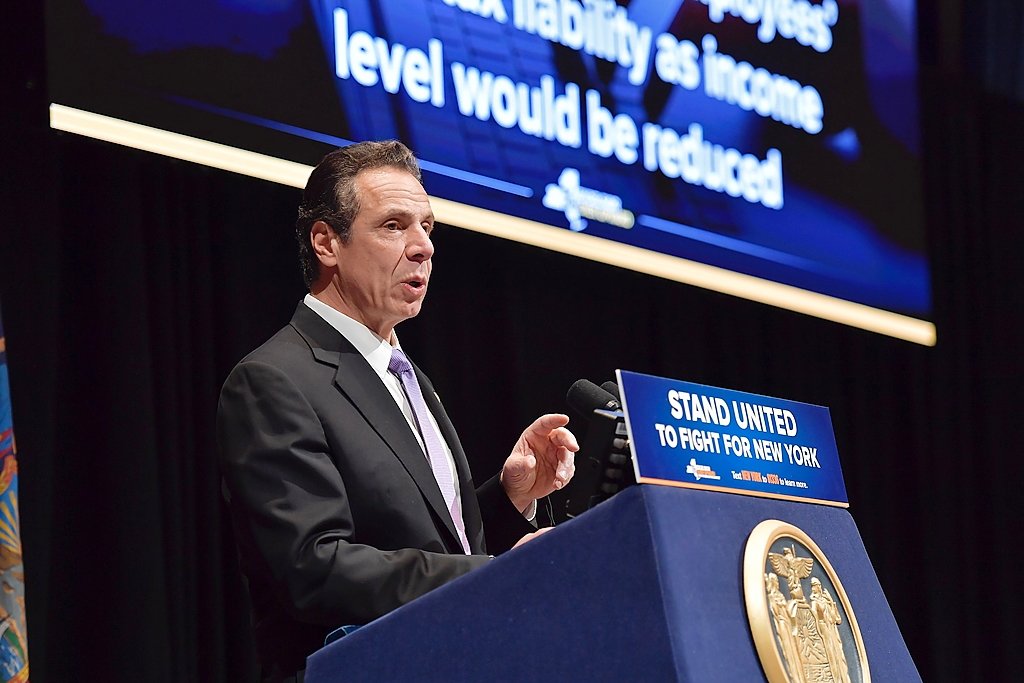 Cuomo: Change way NY collects taxes to counter GOP tax law