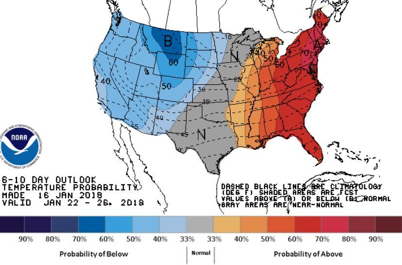 Late January likely to be warmer than normal for Upstate NY