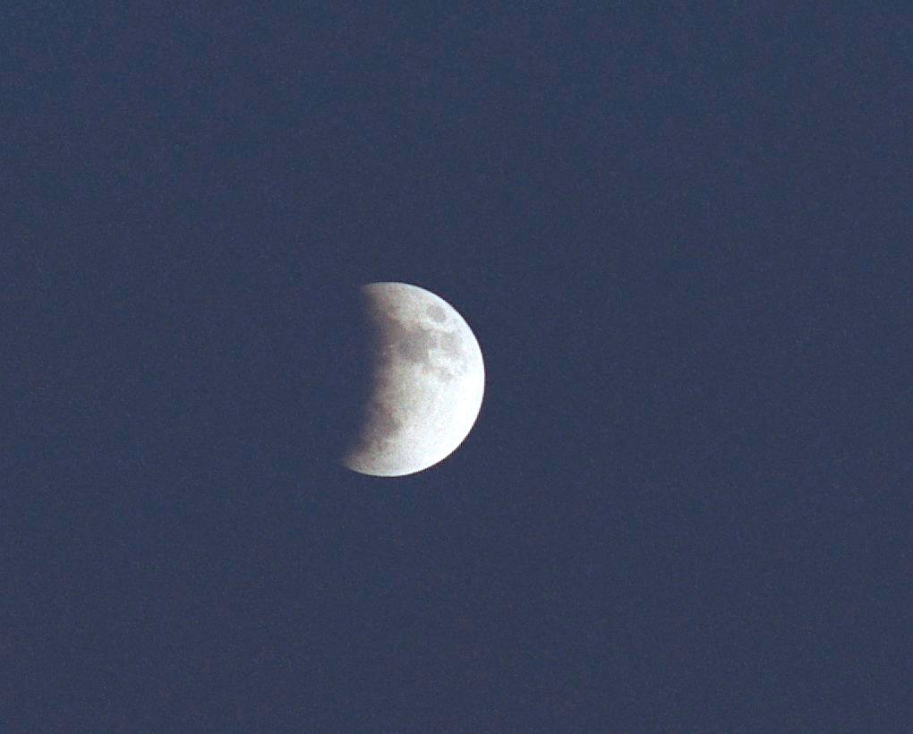 To see partial lunar eclipse in Upstate NY, get up early and find a high spot