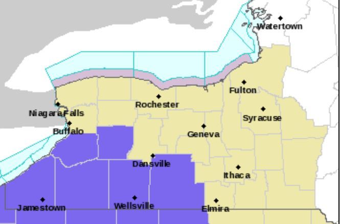 Snow could make for slippery commutes in Upstate NY tonight, Tuesday morning