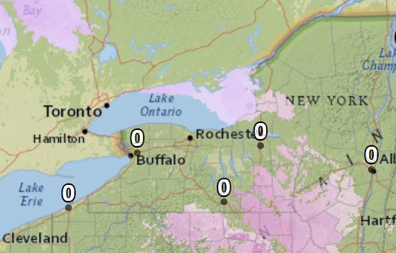 After 70-degree days, then snow, Upstate NY gets freezing rain to end work week
