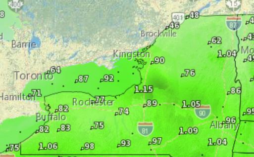Flood concerns rise in Upstate NY as rainy weekend follows warm, wet week