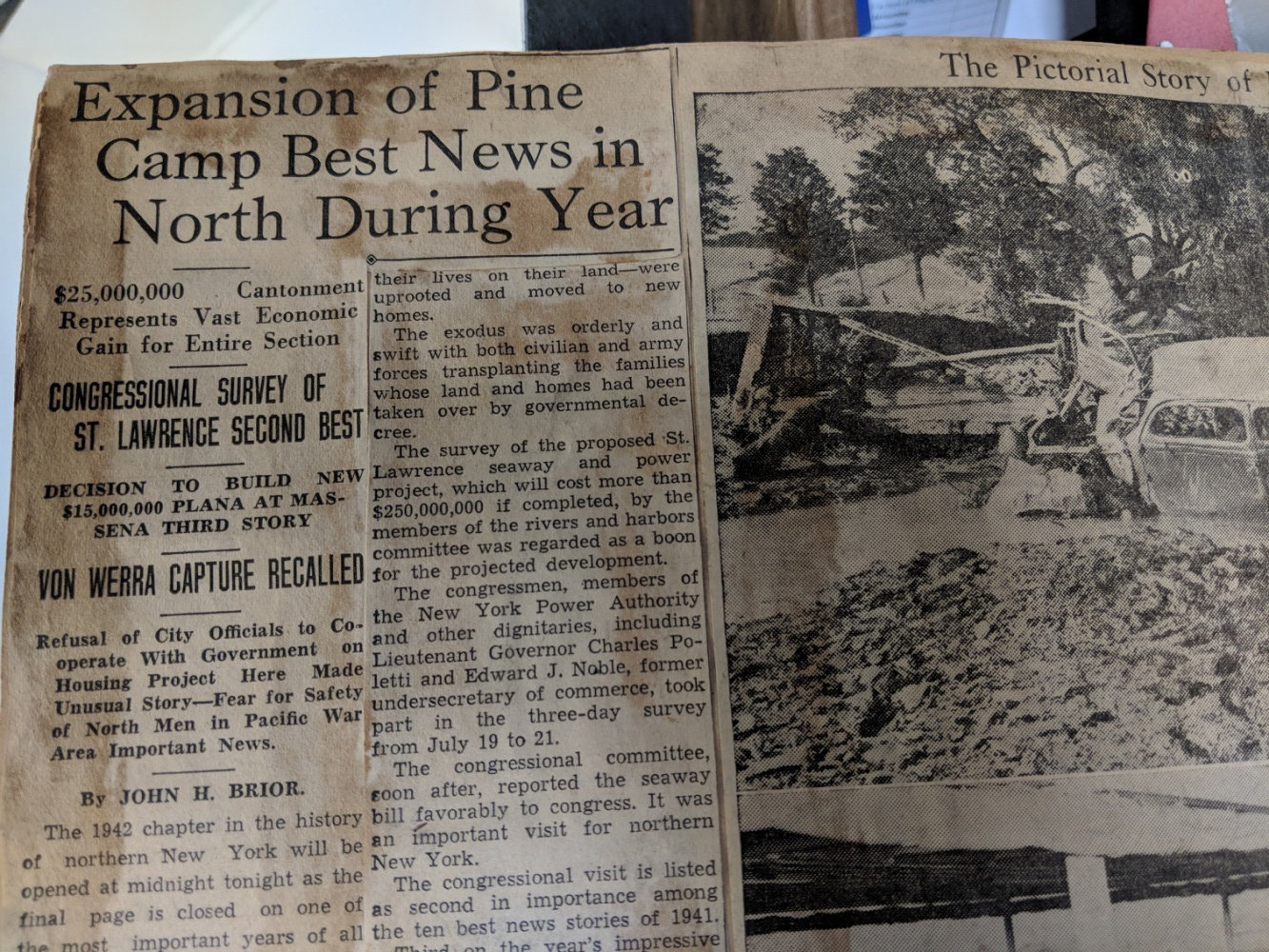 Family's old scrapbooks a treasure trove of Ft. Drum history