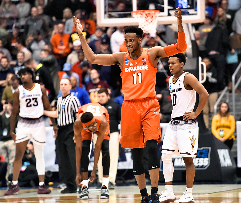 Syracuse Earns Tourney Spot; Tops Arizona State in Play-In Game