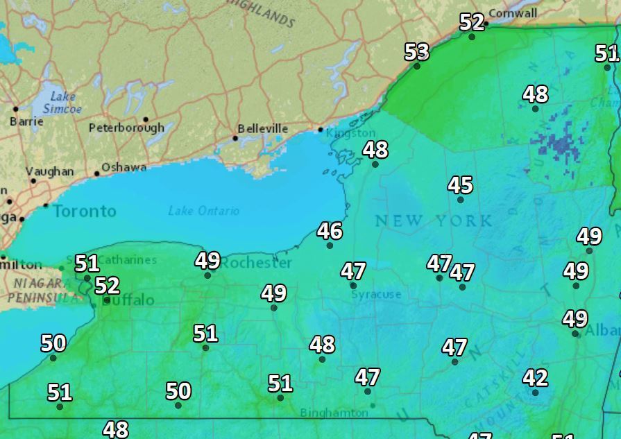 'A taste of early spring' on its way to Upstate NY. Finally