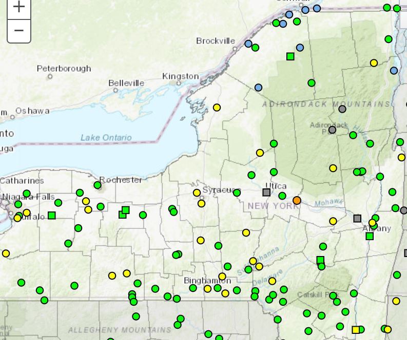 Minor flooding possible in Upstate NY late this week as rainy period continues