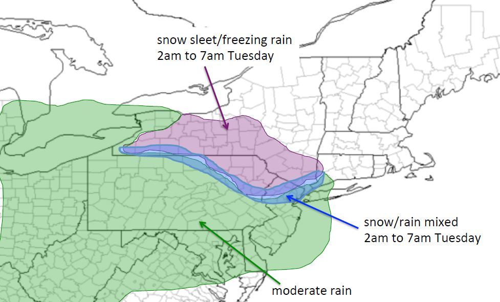 Upstate NY has several chances for snow in first week of April