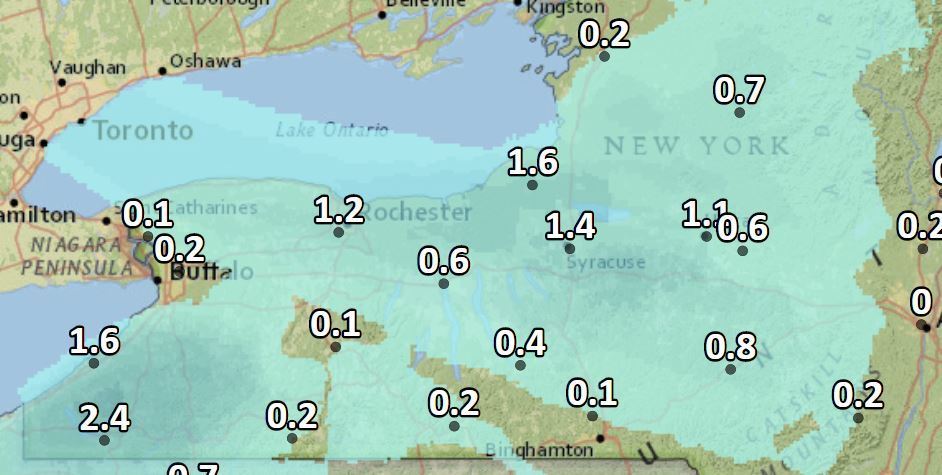 Behind today's hurricane-force winds, snow lurks for Upstate NY