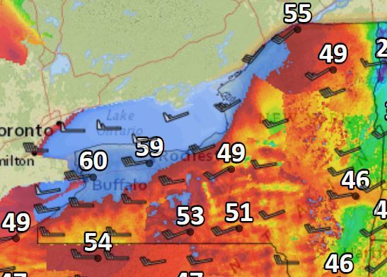 Wind warnings expanded in Upstate NY; lake flooding, power outages possible