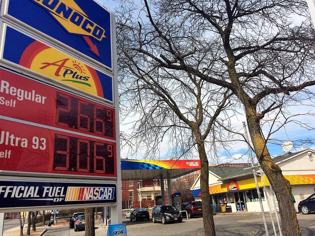 Fear of trade war with China stops Central NY gas price rise
