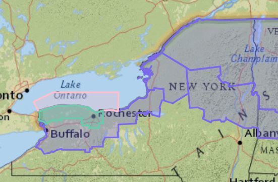 In mid-April, a winter weather alert is issued for Upstate NY