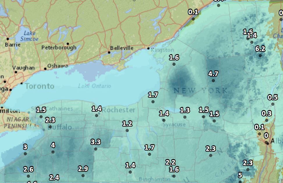 More light snow for Upstate NY as winter refuses to yield