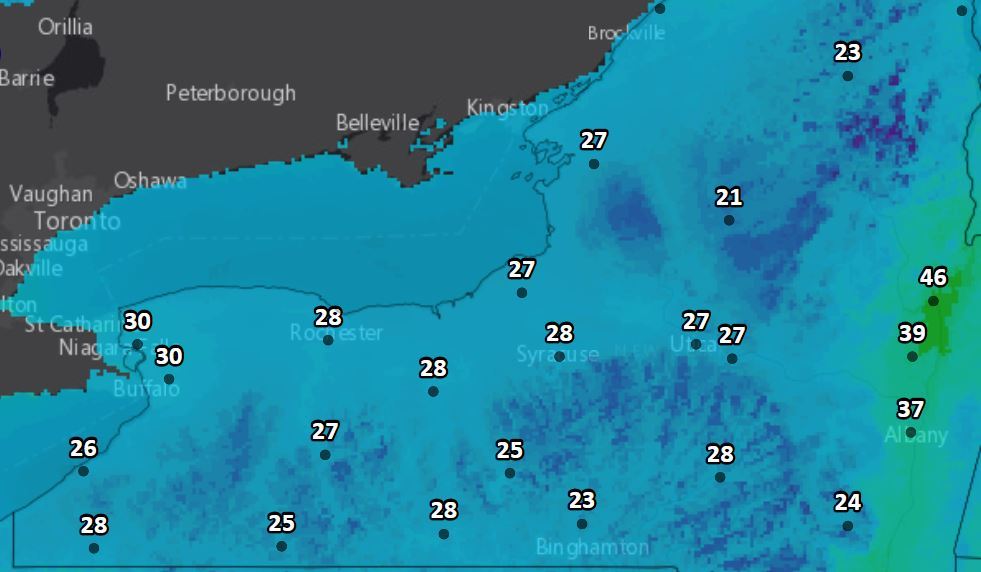 Upstate NY weather: A final January-like day before the warmup