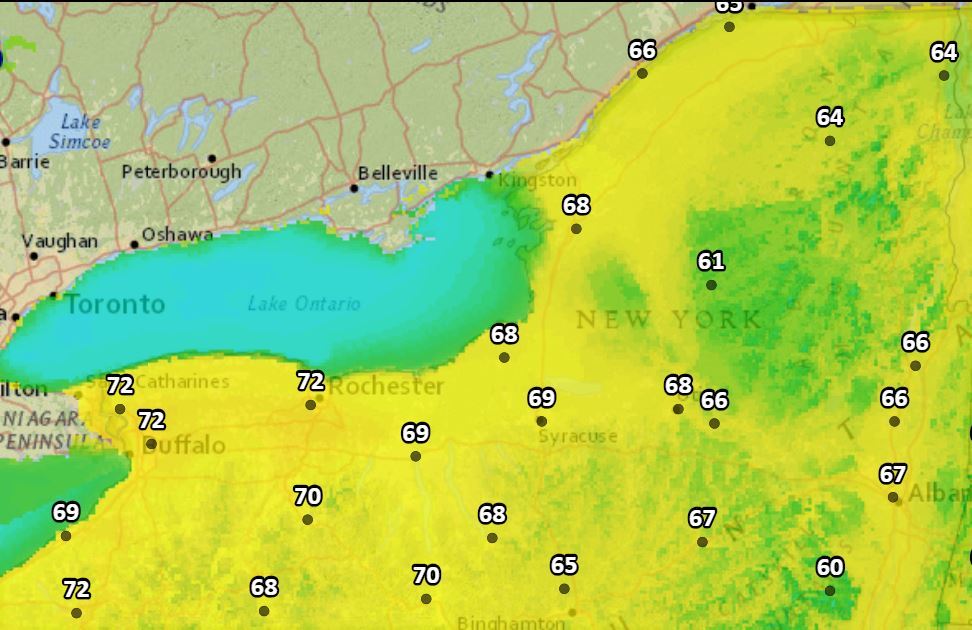 Go outside! April isn't getting any better than today in Upstate NY