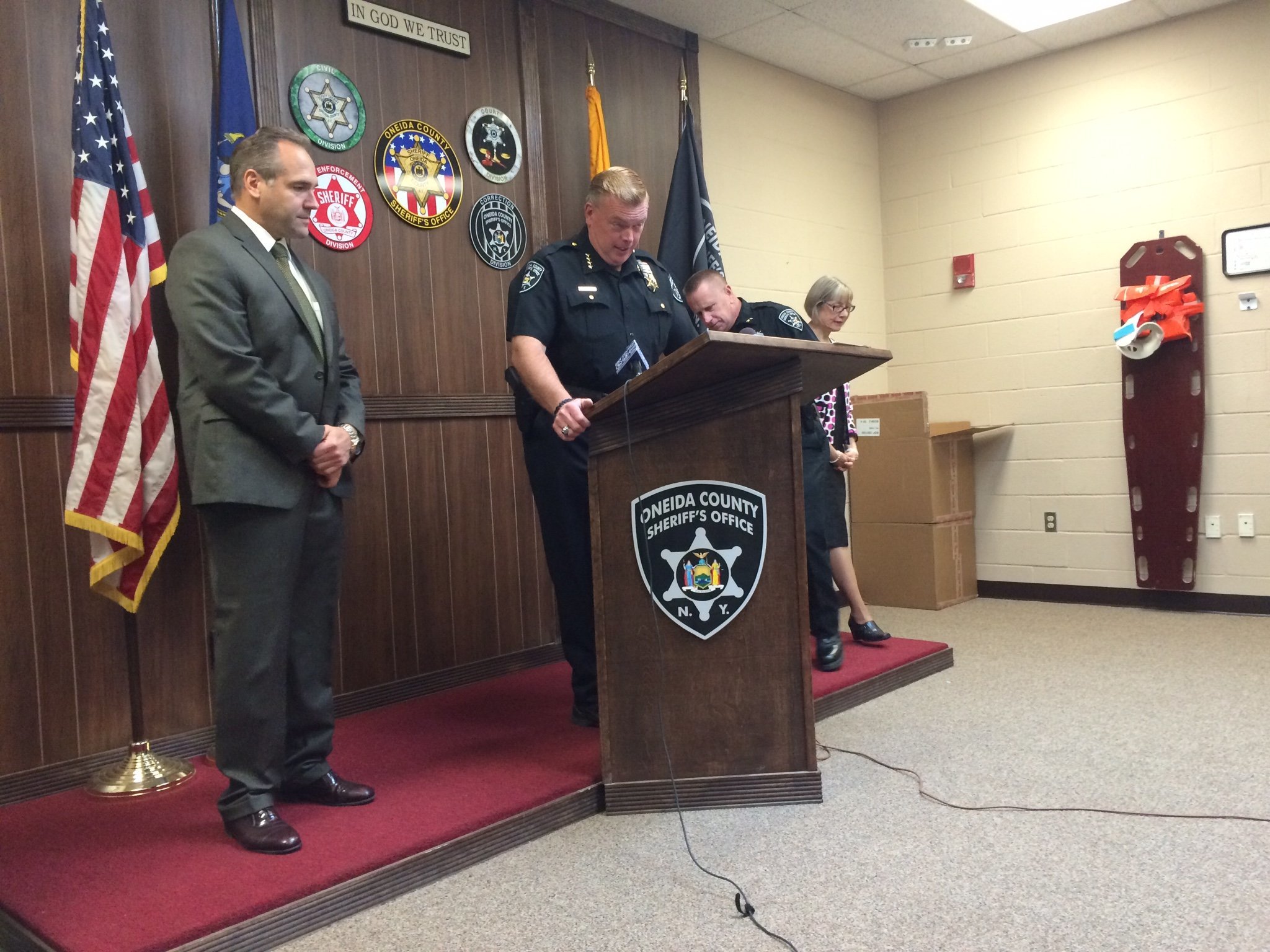 Oneida County Sheriff Robert Maciol announces re-election bid