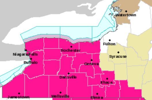 'Red flag warning' issued in Upstate NY for high fire danger