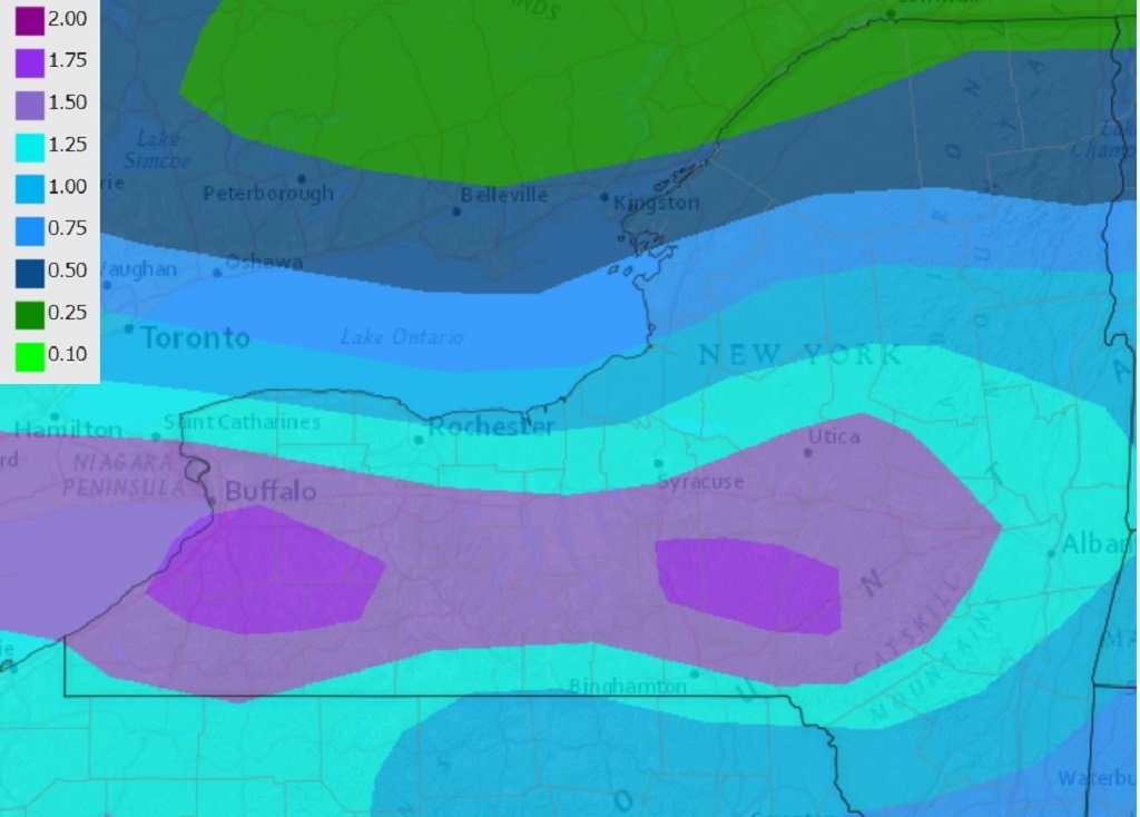 Upstate NY could see thunderstorms, heavy rain the next few days