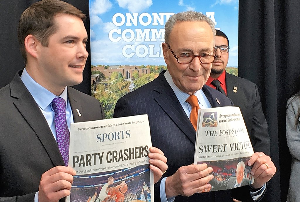 Schumer: Commerce Department should drop tariff harmful to newspapers