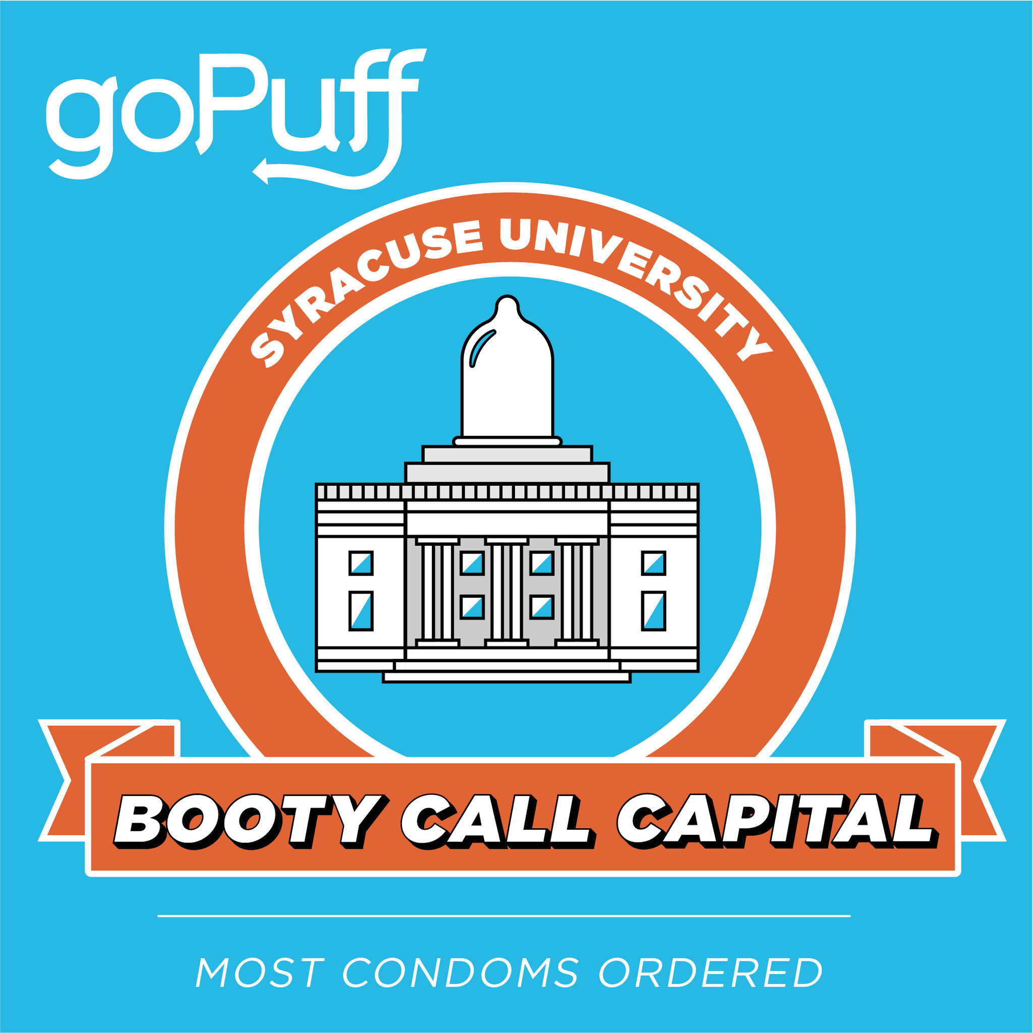 Syracuse University named 'Booty Call Capital' by online delivery service