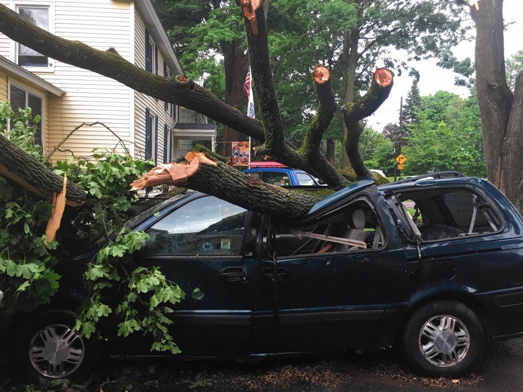 Severe storms could hit Upstate NY today as a pair of fronts sweep through