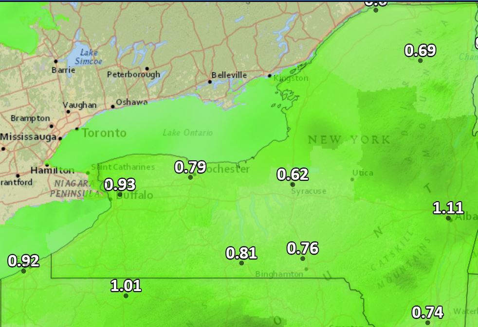 Heavy rain in Upstate NY could ease pre-drought conditions