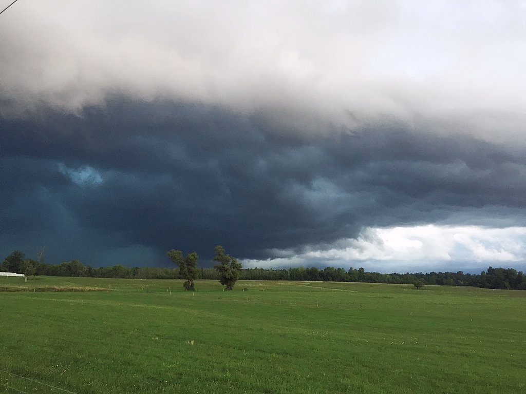 Upstate NY will see scattered thunderstorms today, then more dry weather