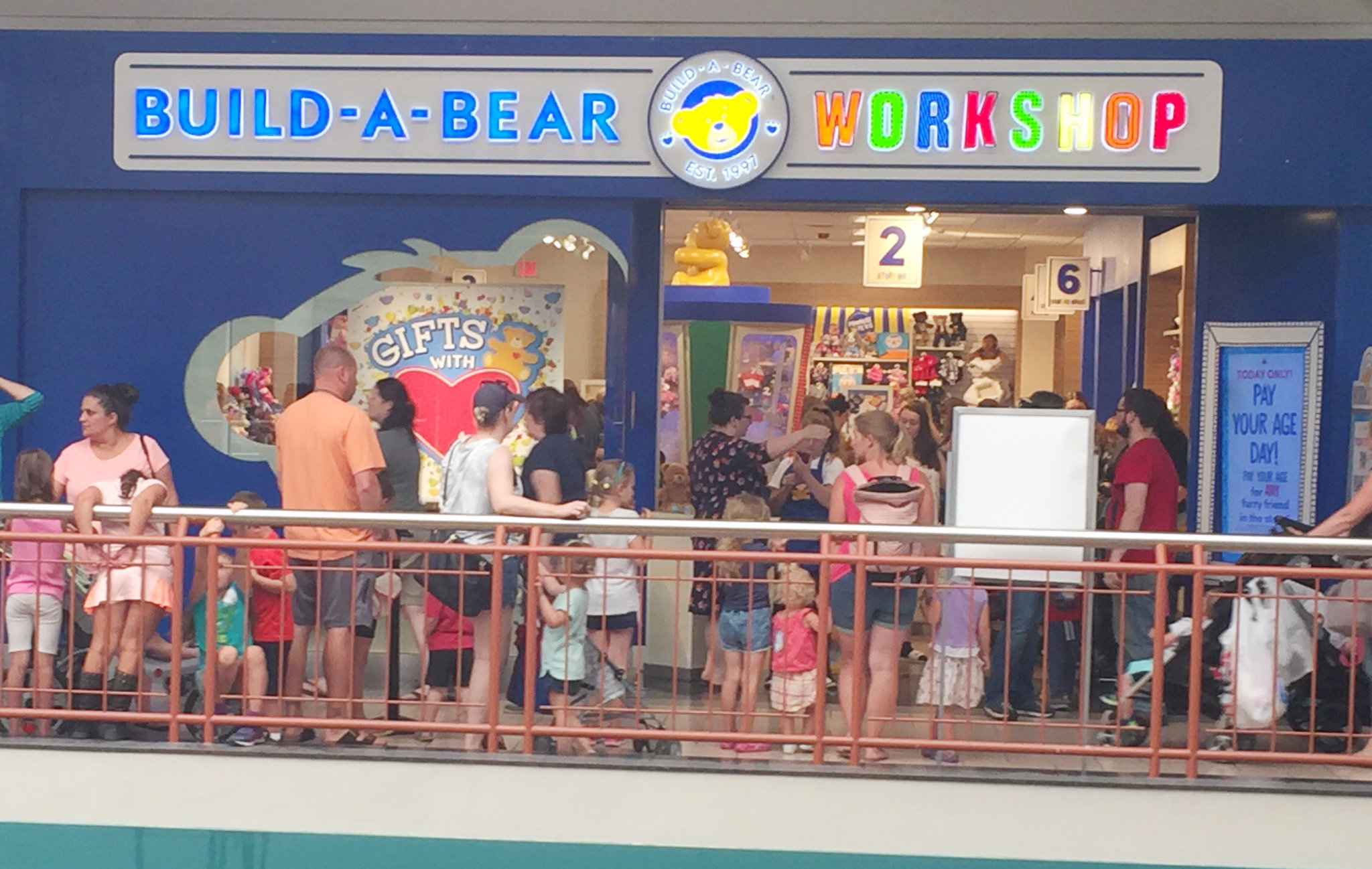 Build-A-Bear closes lines at all stores due to 'crowds and safety concerns'