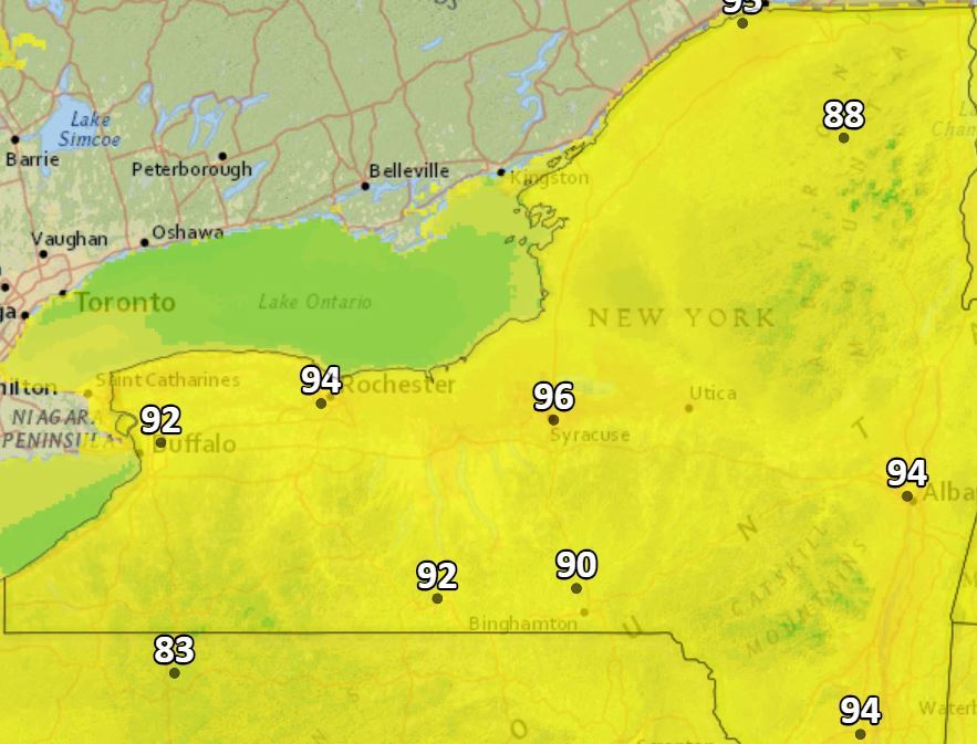 Upstate NY weather: Broiling heat sandwiched between rounds of thunderstorms