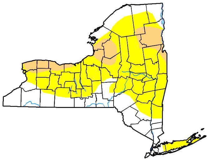 Drought area expands in Upstate NY, but it probably won't last long