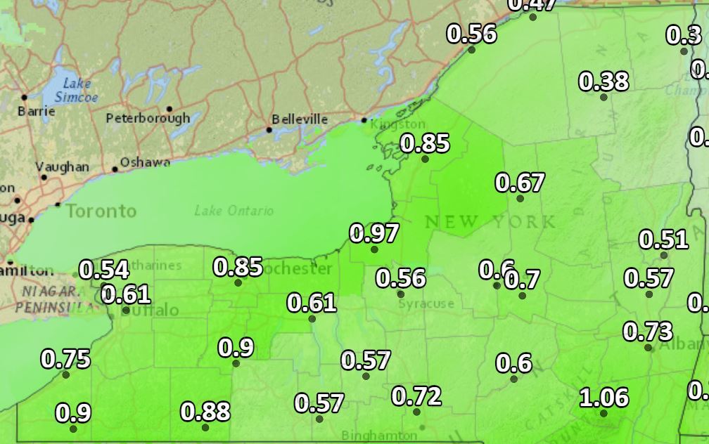 Upstate NY weather: August will start out wet, humid and hot