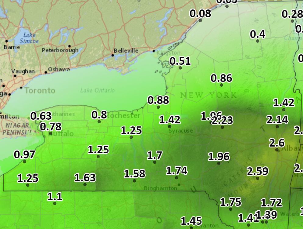 Upstate NY flood risk rises as remnants of Florence approach