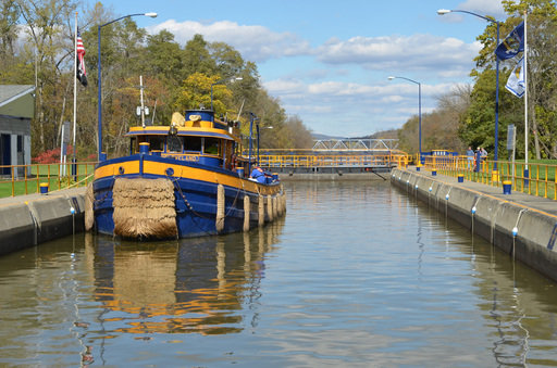Erie Canal section closed by Tropical Storm Florence to re-open