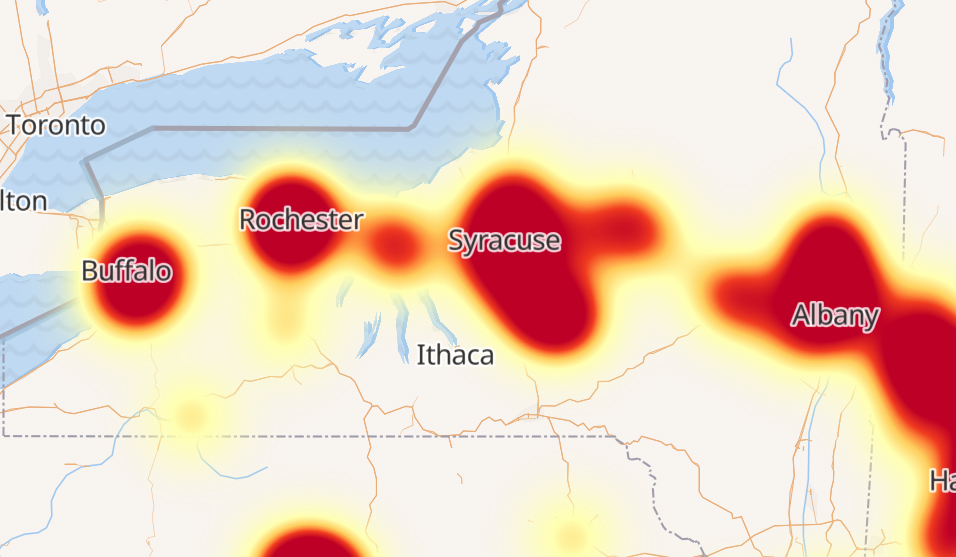 Verizon Fios Outage Map New York
