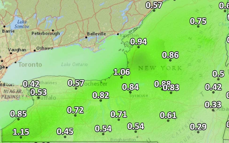 Strong storms, heavy rain possible in Upstate NY today