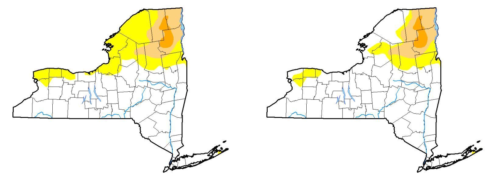 Drought persists in Adirondacks as heavy rains stay south again