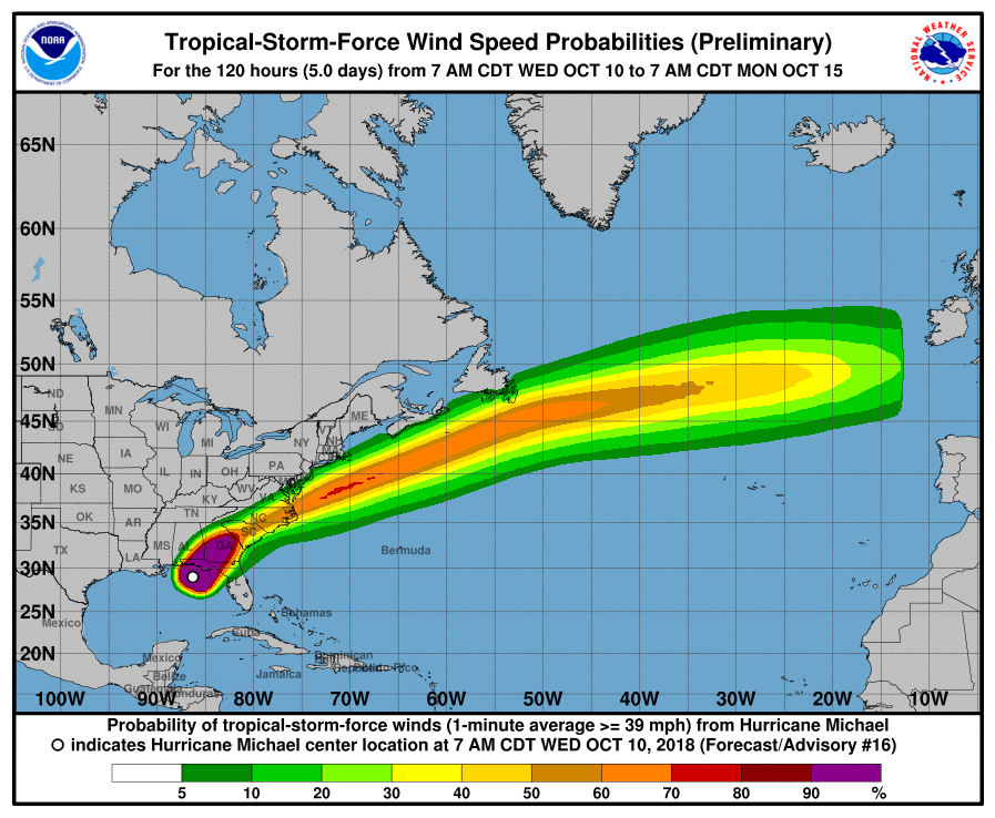 Hurricane Michael will miss Upstate NY