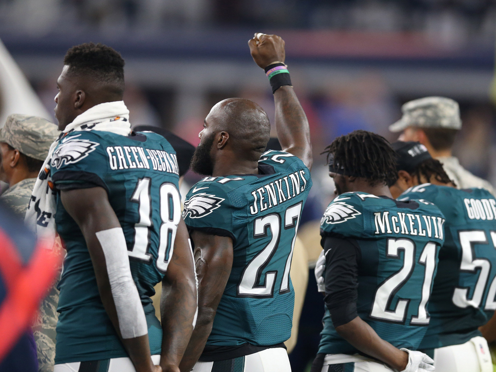 Eagles' Malcolm Jenkins gets post-meeting shout-out from Paul Ryan, Congress (PHOTOS)