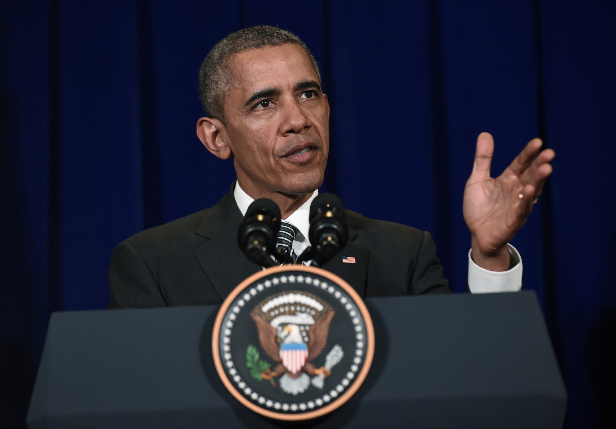 Obama on ISIS: "We do not succumb to fear"