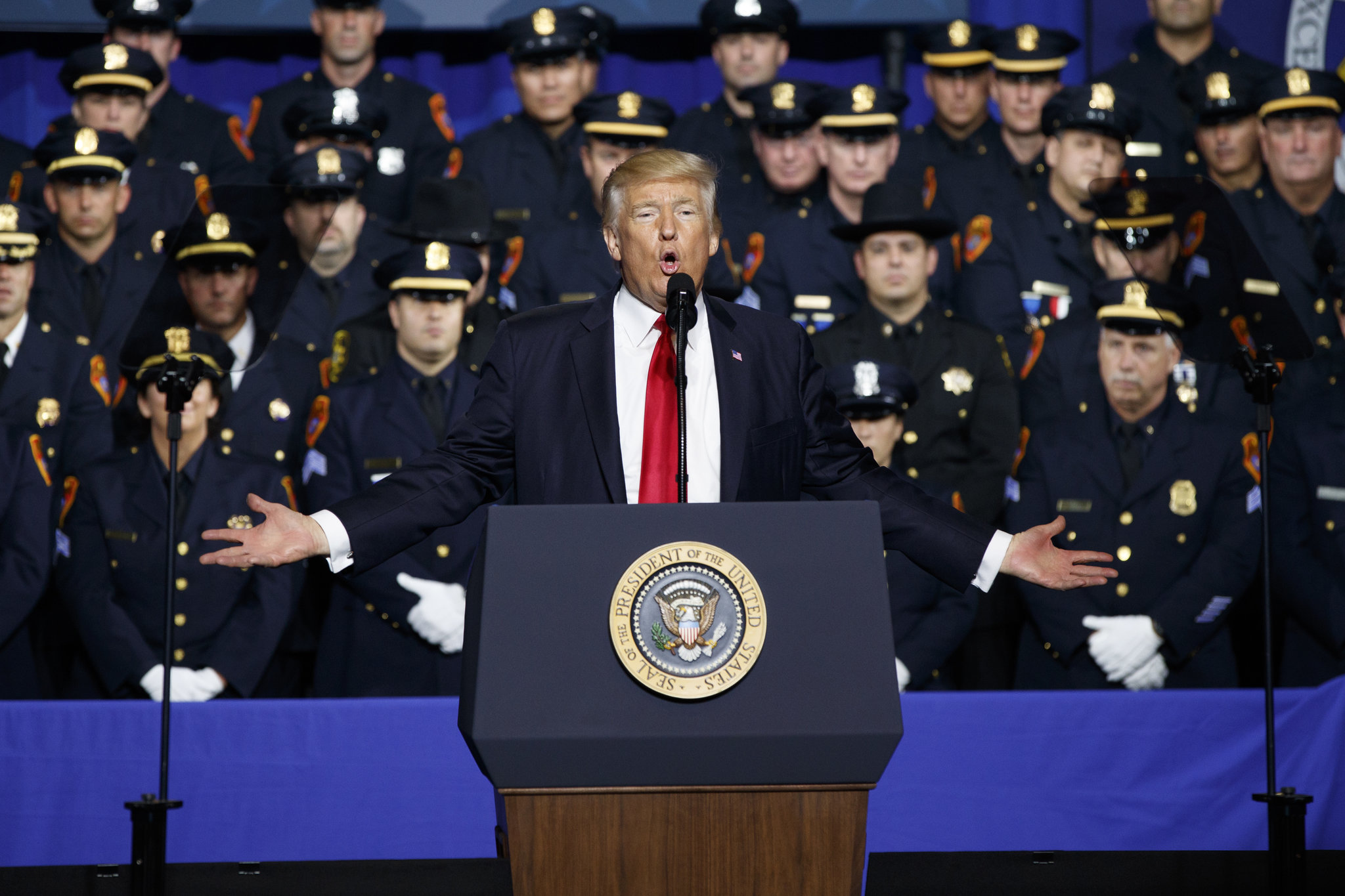 US police leaders blast President Trump for endorsing 'police brutality'