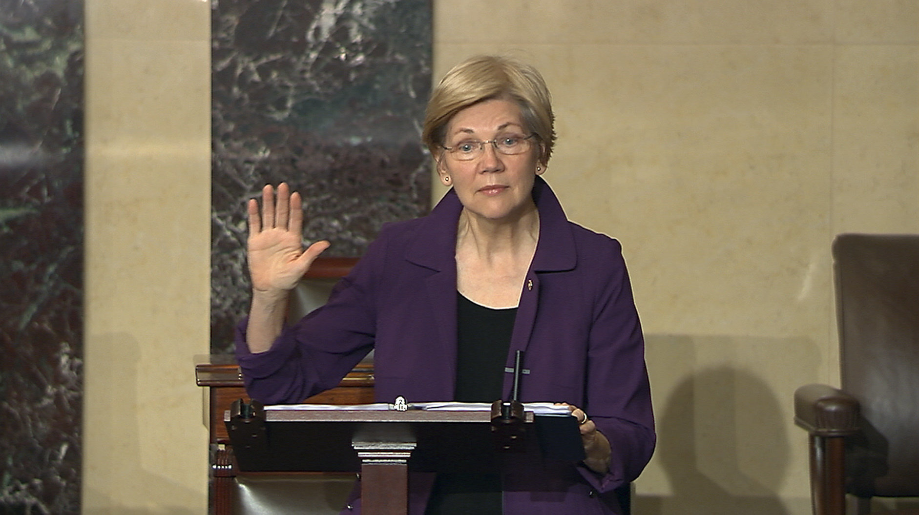 Senate finds Elizabeth Warren in violation of rules for impugning Jeff Sessions' character