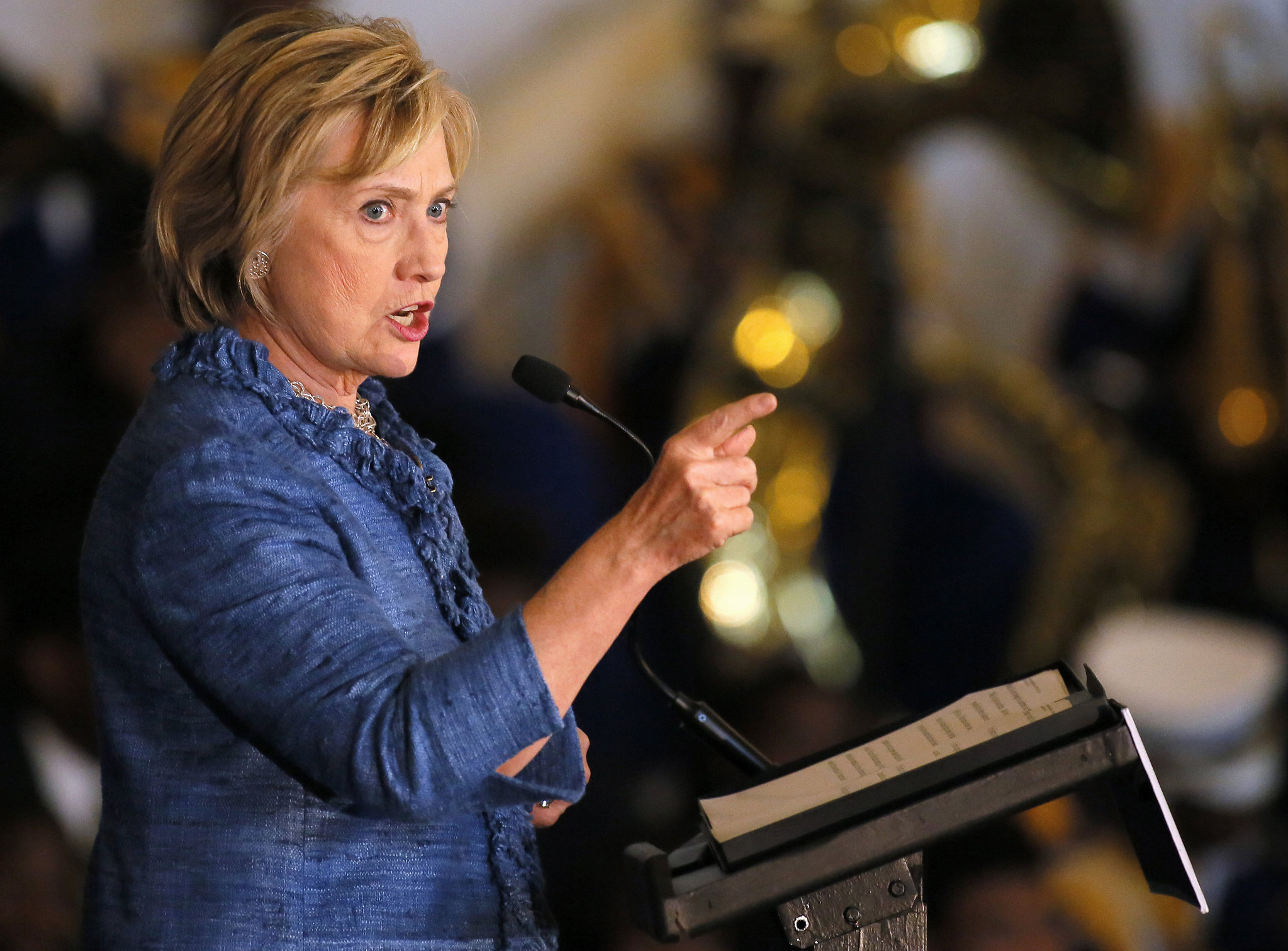Hillary Clinton vows not to let GOP 'tear up' Obamacare: 'Not on my watch'