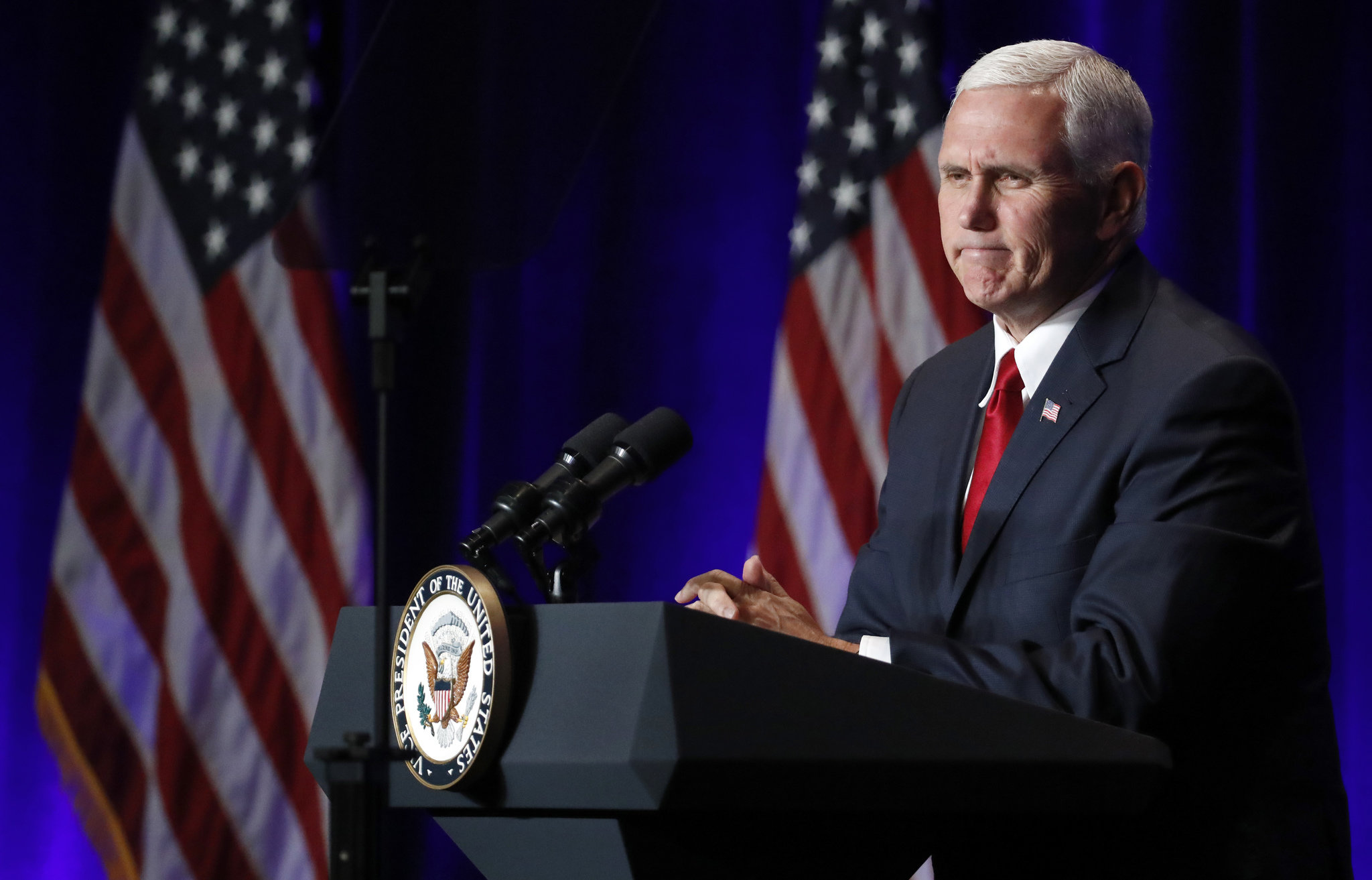 Pence for president in 2020? 'Laughable and absurd,' the vice president says
