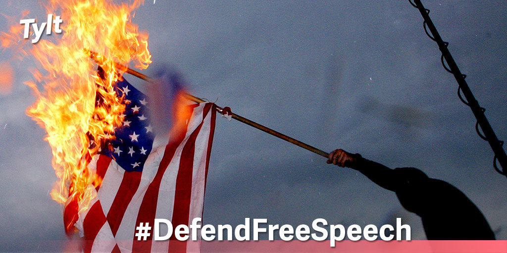 Flag burning and the First Amendment: Yet another look at the two