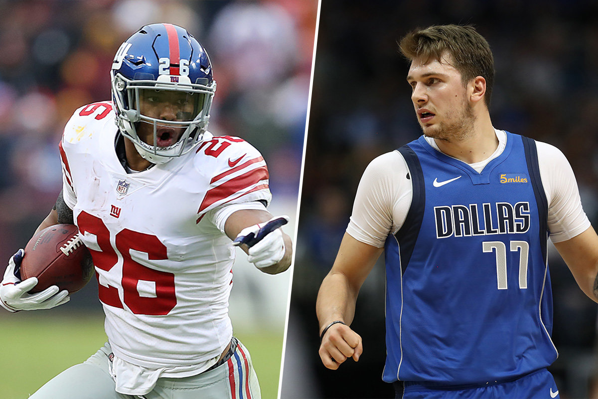 Who's the more exciting rookie in pro sports: Saquon Barkley or Luka Doncic?