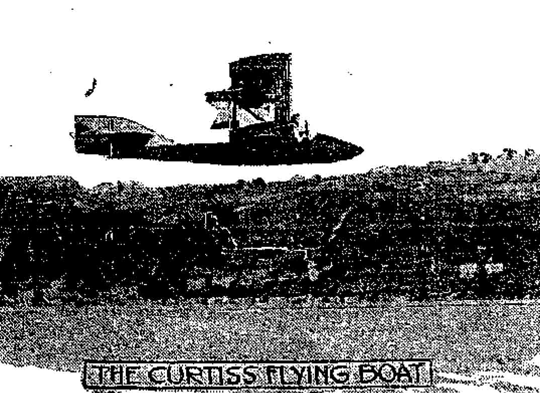 Flashback: Aviation pioneer Glenn Curtiss tests first flying boat in ...